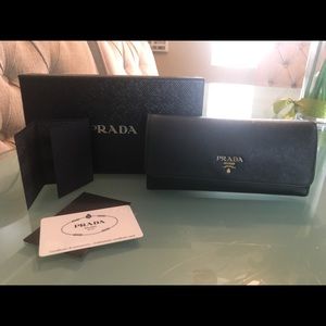 Prada Saffiano Wallet
